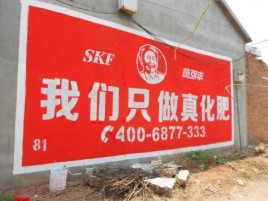 阜阳刷墙广告”蕴含了时代命题