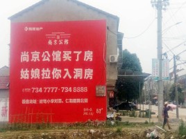阜阳墙体广告在乡镇、农村市场的媒体优势
