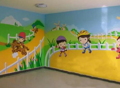 阜阳幼儿园墙体彩绘制作流程及注意事项