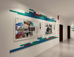 阜阳企业文化墙用什么材料好？