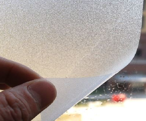 阜阳玻璃门外面粘广告用什么材料好？