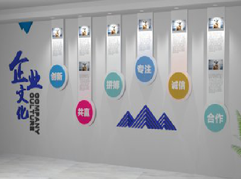 阜阳企业文化墙需要传递什么办公文化？